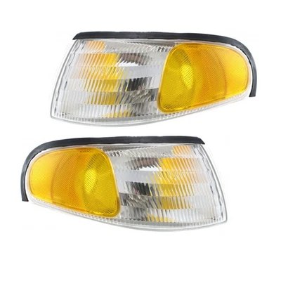 For Ford Mustang 1994 95 96 97 1998 Corner Light Driver and Passenger Side Pair - Image 1 of 4