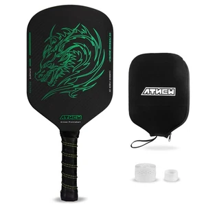 Pickleball Paddles, T700 Carbon Fiber Pickleball Paddle 3K Surface with Bling... - Picture 1 of 7