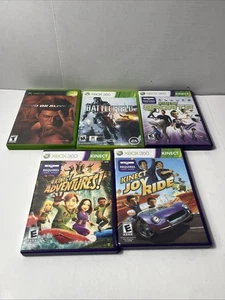 Xbox 360 Konvolut 5 Spiele ~ Dead Or Alive Battlefield 4 ~ Kinect Spiele - Bild 1 von 10