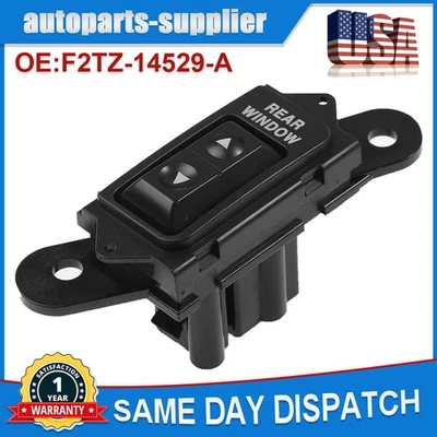 Interruptor de puerta de ventana eléctrica trasera F2TZ-14529-A para Ford Bronco 1992-1996 Foto 1 de 4