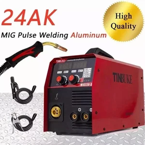 MIG230 24AK MIG Pulse Aluminum Welding 110V MIG/MMA Digital DSP Control System - Picture 1 of 8