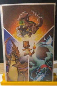Tales Of Savagery Monstemon Charizard Virgin Cover ArtistProof 5/5 SIGNED NatWa - Picture 1 of 2