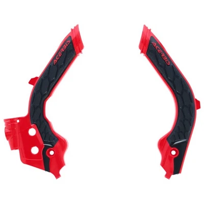 Protectores de cuadro Acerbis X-Grip rojo/negro para Husqvarna TE 150 (inyección de combustible) 2020 Foto 1 de 2