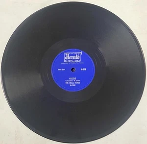 The Mello Kings 1958 DOO WOP 78 Valerie / She’s Real Cool HERALD Canada M- HEAR - Picture 1 of 2