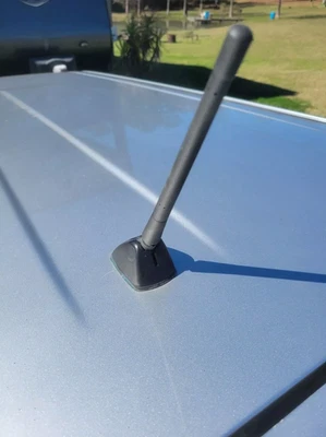 Mástil de antena de goma negro corto de 7 pulgadas radio AM/FM para Scion xB 2008-2015 Foto 1 de 4