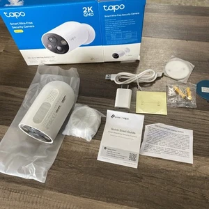 TP-Link Tapo Wire-Free MagCam Indoor Outdoor 2K Battery Powered Smart Security/o - Picture 1 of 10