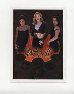 2004 Charmed: Connections Uncut Sheet 77/299 Under Their Spell Puzzle 1d7a - Picture 1 of 3