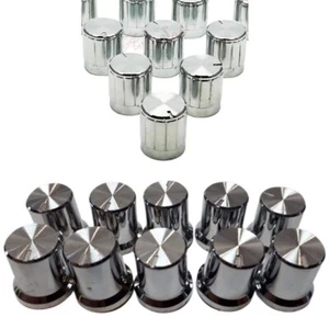 10pcs Rotary Encoder Knobs Potentiometer 6mm Shaft Volume Control Knob - Picture 1 of 4