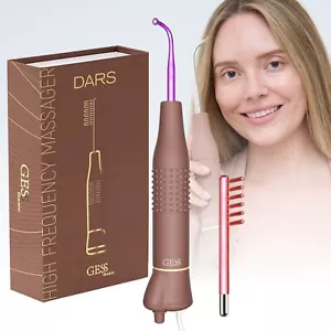 Darsonval Bacchetta Viso Alta Frequenza Trattamento Rughe e Capelli Anti Acne - GESS - Foto 1 di 7