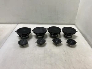 Jeep JK Wrangler OEM Set of (8) Alpine Speakers and Tweeters 2015-2017 168375 - Foto 1 di 6