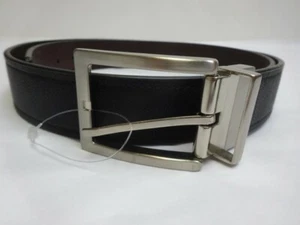 Michael Kors Men's Reversible Belt Black-Brown 40 - Picture 1 of 10