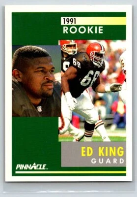 1991 Pinnacle #287 Ed King ROOKIE CARD - Image 1 of 2
