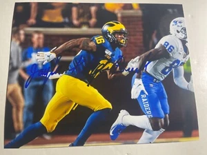 Foto 8x10 firmada por Jaylen Kelly-Powell de Michigan Wolverines - Imagen 1 de 1