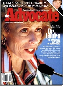 The Advocate - 2000, February 15 - Dr. Laura, Donald Trump Interview - Imagen 1 de 2