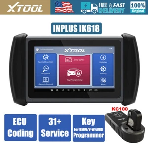 XTOOL IK618 Bidirectional Diagnostic OBD2 Scanner Key Programmer Coding Tool - Picture 1 of 14