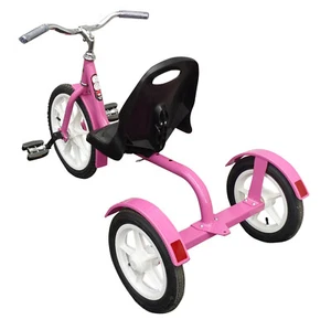 LADY BUG CHOPPER BIKE - Bright Pink Amish Handcrafted Girls' Tricycle USA - Picture 1 of 1