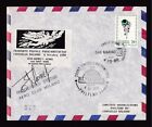 SAN MARINO #987 ON PARACHUTE COVER TO BALSAMO 1980 SIGNED