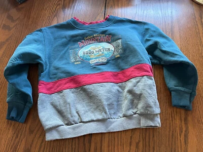 vtg oshkosh boys 5 adventure mountain crew sweatshirt - Image 1 of 4