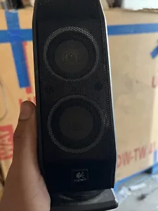 Logitech X-540 Computerlautsprecher vorne links gelb Kabel getestet und funktionsfähig - Bild 1 von 3