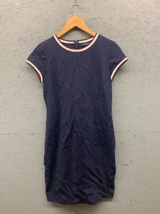 Brooks Brothers Knit Dress Women’s 6P Navy Blue Red White Trim Tipped Sleeveless - Picture 1 of 9