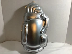 Vintage 1987 WILTON Aluminum Cake Pan Mold GOLF BAG Clubs 2105-1836 - Picture 1 of 1