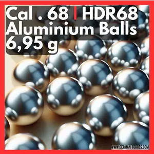 💥20x ❗ HDR68 | TR68 CaI 68 Aluminiumkugeln Alu Balls BBs Passgenau Qualität. - Bild 1 von 6