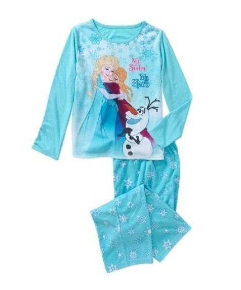 Disney замороженный ELSA ANNA OLAF объятия флис пижамы PJ Sleepwear 2шт комплект - Изображение 1 из 1