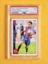 602 LIONEL MESSI / LEAGUE CHIPS 2005-2006 05-06 / PSA 7 / MUNDICROMO