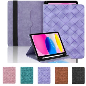 Funda Folio Cuero PU con Soporte para Lápices para iPad 11º/10º/mini7/Pro 13/Pro 11 - Imagen 1 de 13