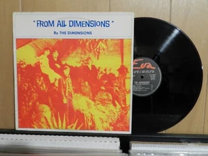 "FROM ALL DIMENSIONS" By THE DIMENSIONS on EVA 12018 mono/stereo 1983re VG+ VG+ - Picture 1 of 2