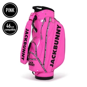Jack Bunny Caddy Bag Freestanding Enamel PRO Specification 46inch Pink Golf New - Picture 1 of 24