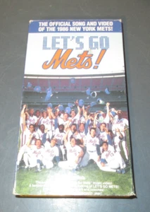 1986 LET'S GO METS VHS SIGNIERT VON LENNY DYKSTRA - Bild 1 von 3
