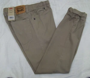 Boys Levi's Khaki Jogger Pants /  Jeans - L - New with Tags - Picture 1 of 10