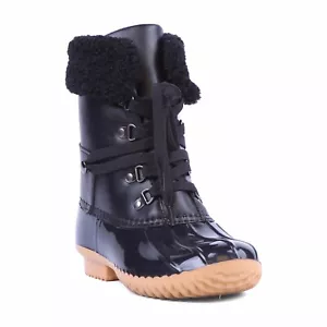 Bota de pato DV by Dolce Vita negra imitación piel de oveja, 7M  - Imagen 1 de 7