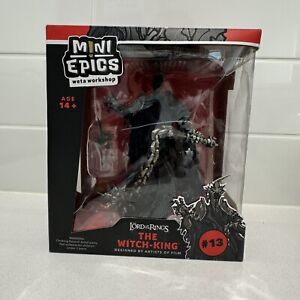 Weta Workshop Mini Epics Lord of the Rings Witch King Figure # 13 RARE