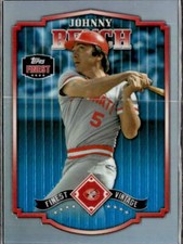 2014 Finest #FV-JB Johnny Bench Vintage Refractors Nm/M