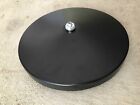 MICROPHONE STAND BASE PLATE BLACK WEIGHTED