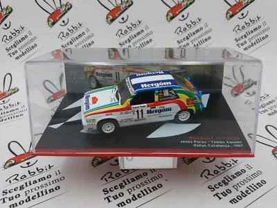 DIE CAST " CITROEN ZX 16V LUIS CLIMENT RALLYE SAN FROLIAN 1996 " SCALA 1/43 - Immagine 1 di 2