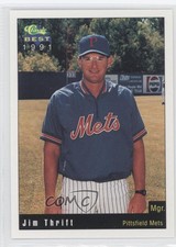 1991 Classic Best Pittsfield Mets Jim Thrift #25