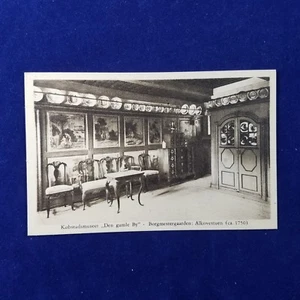 POSTAL Købstadsmuseet Den gamle por Borgmestergaarden: Alkovestuen - Dinamarca - Imagen 1 de 2