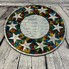Rainbow Star Mosaic Tile Wall Mirror 40cm X 40cm 16 Inches Handmade New