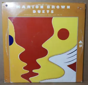 MARION BROWN "Duets" (With Elliott Schwarts & Leo Smith) 1975 2 LP JAZZ VG/EX! - Picture 1 of 5