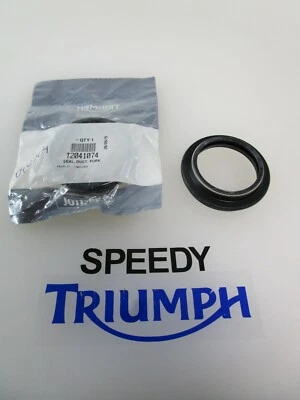 TRIUMPH DAYTONA 675 675R SPEED TRIPLE R RS FRONT FORK DUST SEAL T2041074x2 - Image 1 of 4