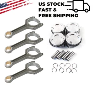 Connect Rod + Piston Ring Set For BMW 125I 320I 328I 428I 528I N20B20 N26B20 2.0 - Foto 1 di 8