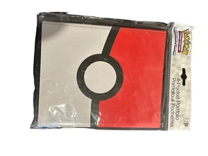 Ultra Pro Binder: 4-Pocket: Portfolio: Pokmon: Pokball - Picture 1 of 2