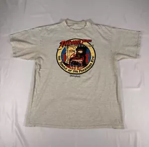 Vintage 90er Disneyland Indiana Jones Tempel des verbotenen Auges T-Shirt Gr. L/XL - Bild 1 von 8