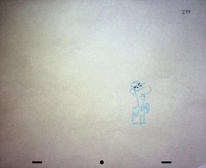 Lápiz dibujado a mano The Pink Panther 2 películas BOB KURTZ producción de apertura - Imagen 1 de 2