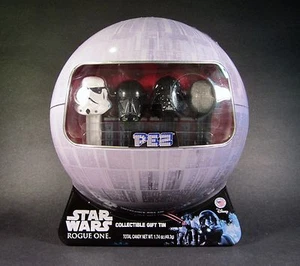 Star Wars Death Star Rogue One PEZ Collectible Gift Tin Galactic Empire NEW - Picture 1 of 12