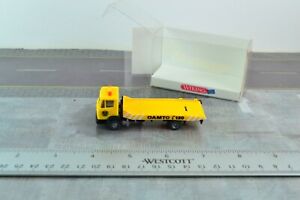 Wiking 63302 Mercedes Platform / Tow Truck Yellow 1:87 HO Scale