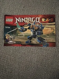 LEGO 70754 NINJAGO ELECTROMECÁNICO MANUAL DE INSTRUCCIONES SOLAMENTE - Imagen 1 de 1